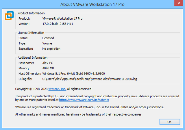 VMware Workstation 17
