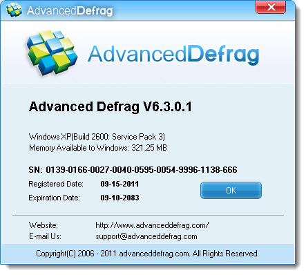 Advanced Defrag 6.3.0.1