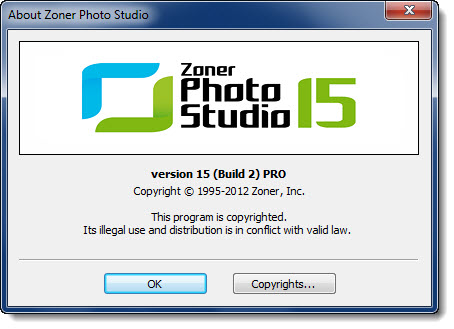 Zoner Photo Studio Pro 15 Build 2