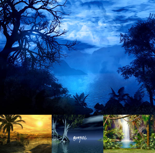 Фантастические фоны. Часть 2