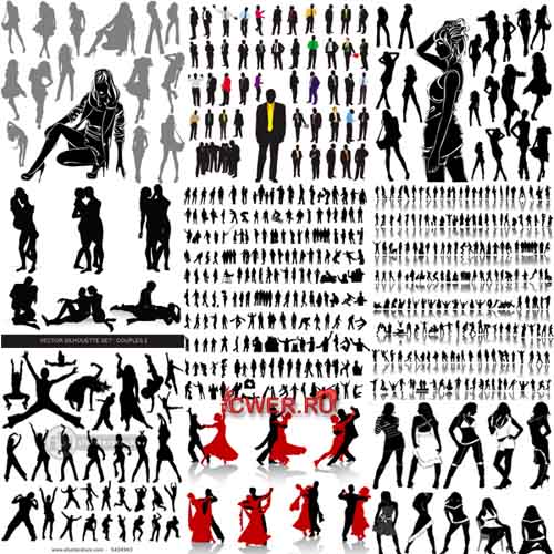 Silhouettes Vector Collection