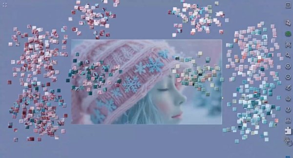 Just Puzzles: Watercolor Winter