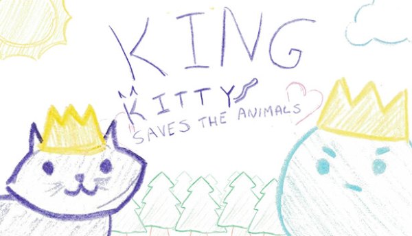 King Kitty Saves The Animals