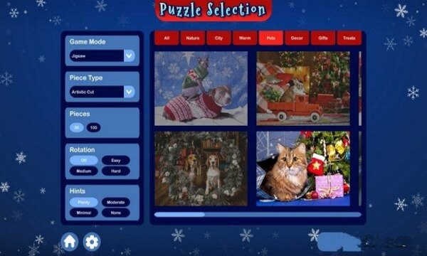 Puzzle Vacations: Christmas