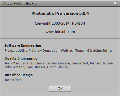 Photomatix Pro 5.0.4