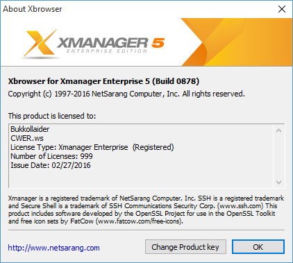 Xmanager Enterprise 5.0 Build 0878
