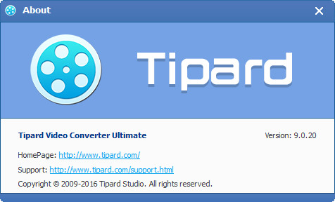 Tipard Video Converter Ultimate 9.0.20