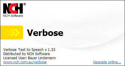 Verbose Text to Speech 1.33