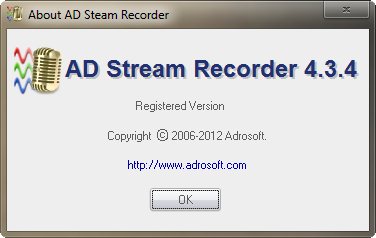 AD Stream Recorder 4.3.4