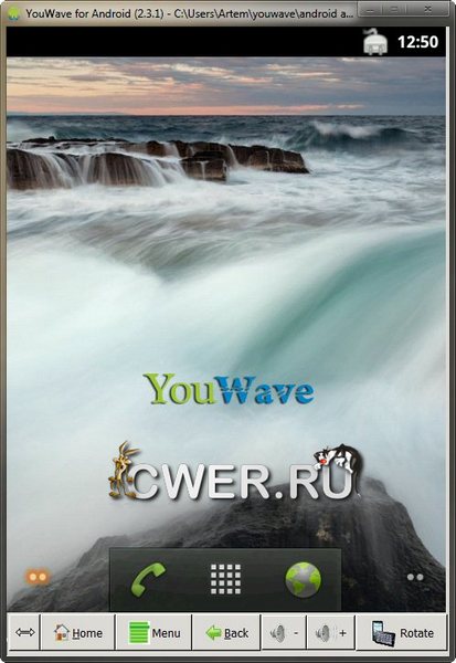 YouWave for Android 2.3.1