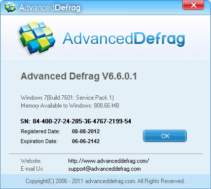 Advanced Defrag 6.6.0.1
