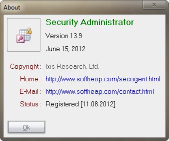 Security Administrator 13.9