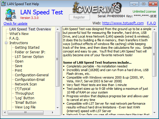 LAN Speed Test 3.3.0