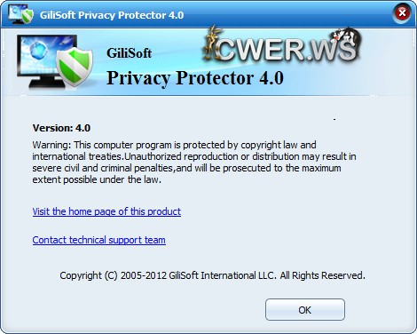 GiliSoft Privacy Protector 4.0