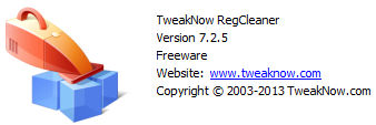 TweakNow RegCleaner 2012 7.2.5