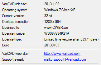 VariCAD 2013 v1.03
