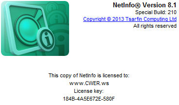 NetInfo 8.1 Build 210