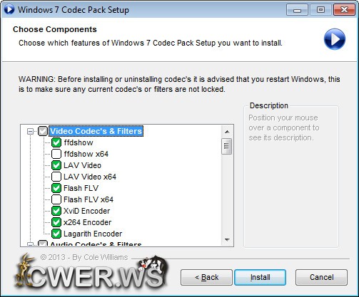 Windows 7 Codec Pack 4