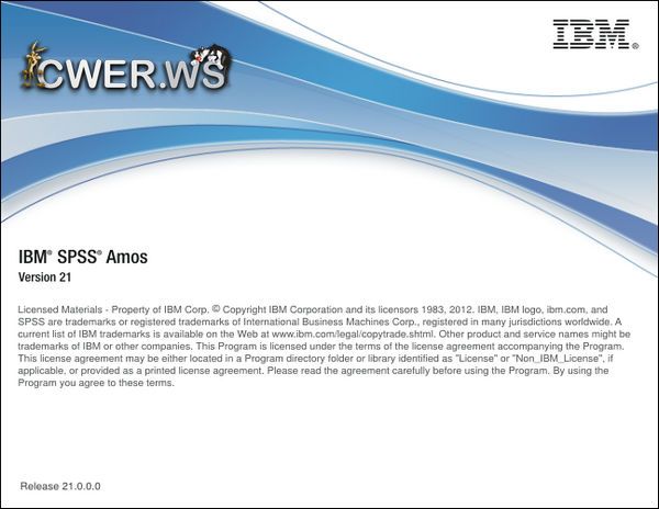 IBM SPSS Amos 21