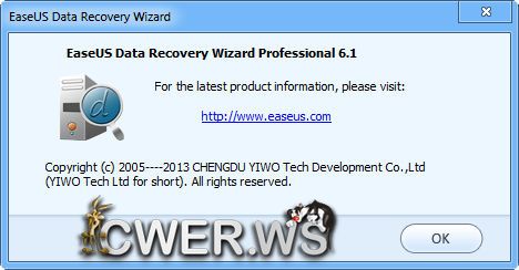 EaseUS Data Recovery Wizard Professional 6.1