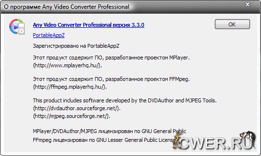 Any Video Converter Professional 3.3.0