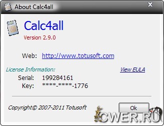 Calc4all 2.9.0