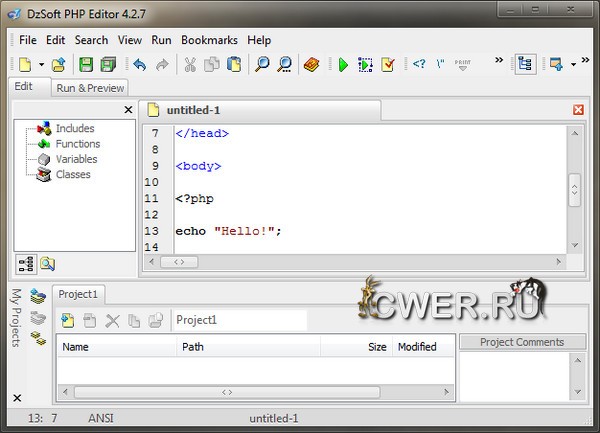DzSoft PHP Editor 4