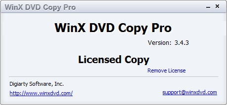 WinX DVD Copy Pro