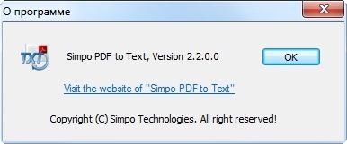 Simpo PDF to Text Converter
