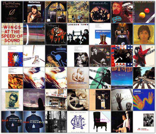 Paul McCartney. Discography (1967-2012) 49CD