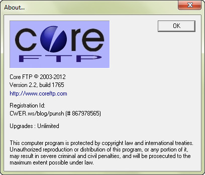 Core FTP Pro 2