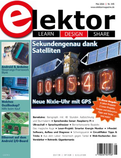 Elektor Electronics №5 (Mai 2016) Germany
