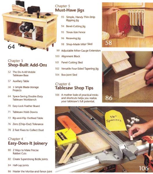 Wood. Best-Ever Tablesaw Jigs, Tips & Ideas (2009)с