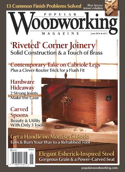 Popular Woodworking №211 (June 2014)