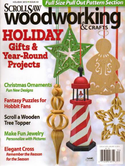 ScrollSaw Woodworking & Crafts №53 (Holiday 2013)