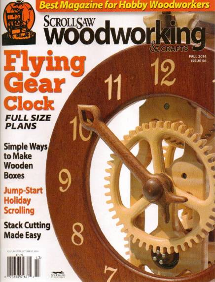 ScrollSaw Woodworking & Crafts №56 (Fall 2014)