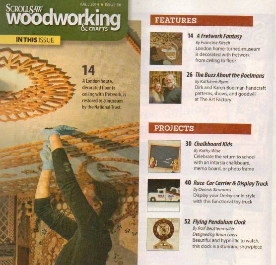 ScrollSaw Woodworking & Crafts №56 (Fall 2014)с