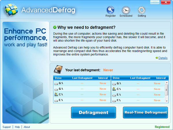 Portable Advanced Defrag 6.4.0.1
