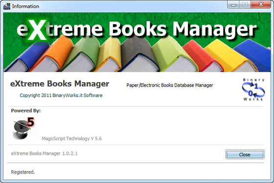 eXtreme Books Manager 1.0.2.1